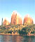 miniatura di una fotografia a colori del Centro culturale Jean Marie Tjibaou, Nouméa, Nuova Caledonia, P.Vincent (fonte: arch. Paolo Marzano)