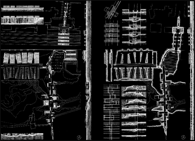 Tavole di progetto: livello piano coperture, livello piano interrato