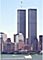 foto delle due torri gemelle a New York