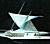 miniatura della fotografia a colori del 'model of the planned expansion of the Milwaukee Art Museum'. (fonte: http://www.mam.org/html/mam_partners.htm)