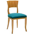 fotografia a colori della sedia mod. Sdl 074 in faggio tinto Cod. C-1 dell'azienda Italhome. (fonte: Italhome srl)