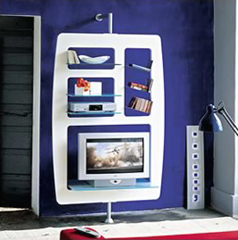 fotografia a colori del mobile porta TV e Hi-Fi, Oscar (fonte: www.cattelanitalia.com)